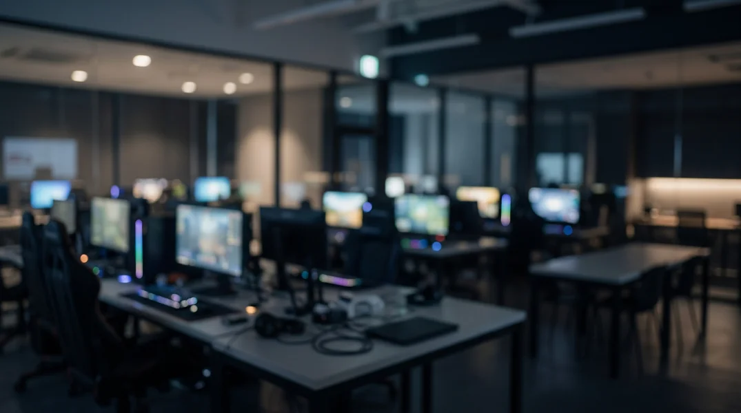 에픽스게임아트학원 내부 교육 환경