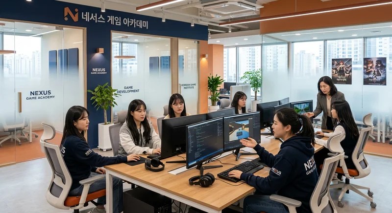 에픽스게임아트학원 맞춤형 컨설팅 모습